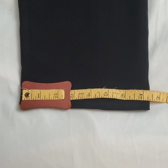 Miss Dorby Petite Suit- Button Down Black Blazer with Lavender Collar & Cuffs - Picture 10 of 11